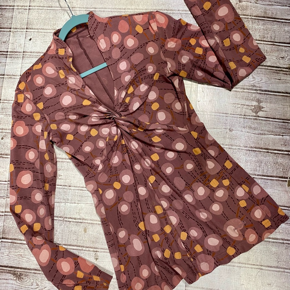 Patagonia Maroon Long Sleeve Shirt